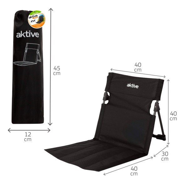 Aktive esterilla desmontable con bolsa de transporte | Distria