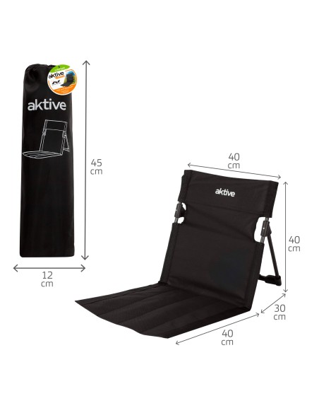 Aktive esterilla desmontable con bolsa de transporte | Distria