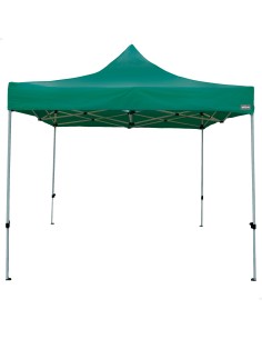 Cenador plegable y ajustable en altura color verde | Distria