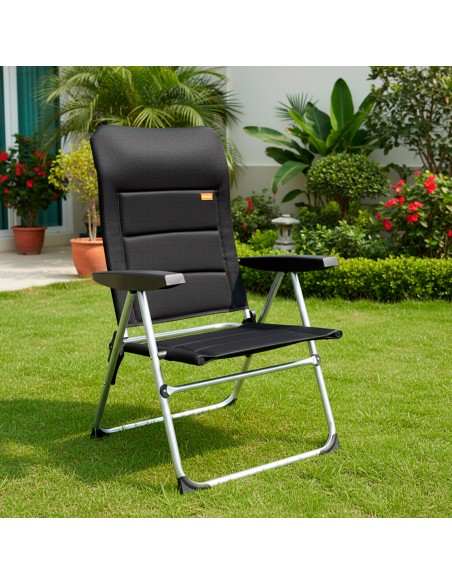 Silla plegable acolchada para jardín | Distria