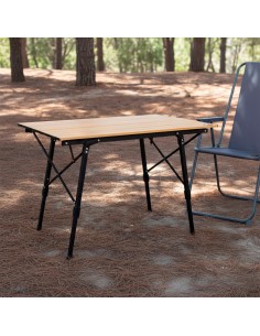 Mesa plegable glamping desmontable y ajustable | Distria 2