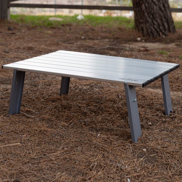 Mesa plegable pequeña camping aluminio ultraligera | Distria