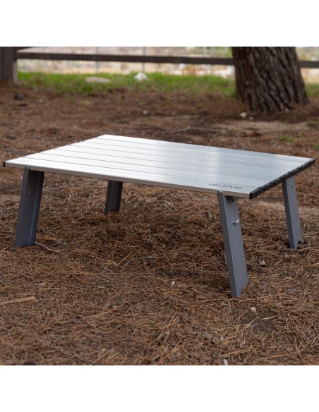Mesa plegable pequeña camping aluminio ultraligera | Distria