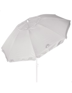 Sombrilla de playa gris D220 cm UV50 Aktive | Distria