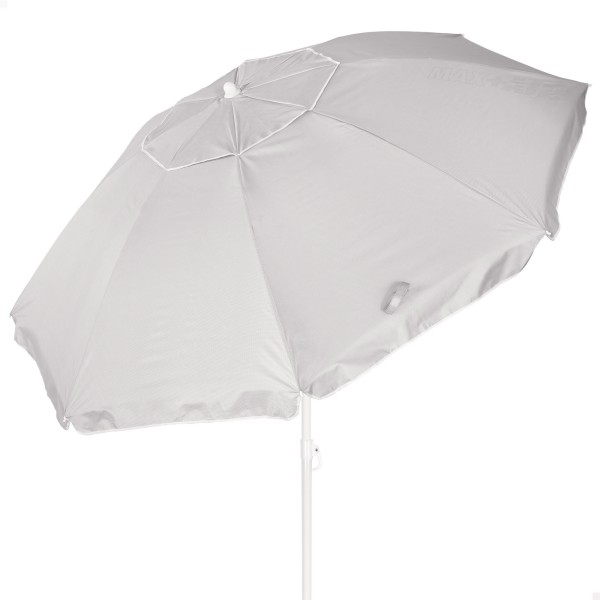 Sombrilla de playa gris D220 cm UV50 Aktive | Distria