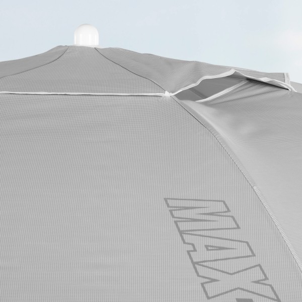Sombrilla de playa gris D220 cm UV50 Aktive | Distria