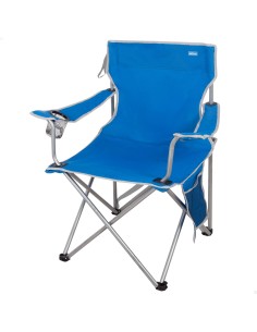 Silla plegable camping azul Aktive | Distria