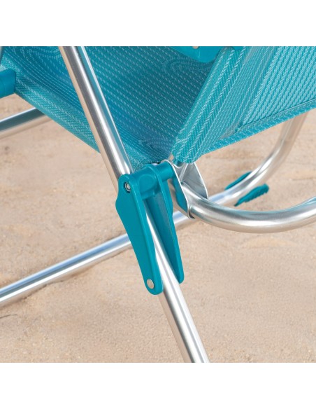 Silla de playa plegable 5 posiciones Aktive | Distria