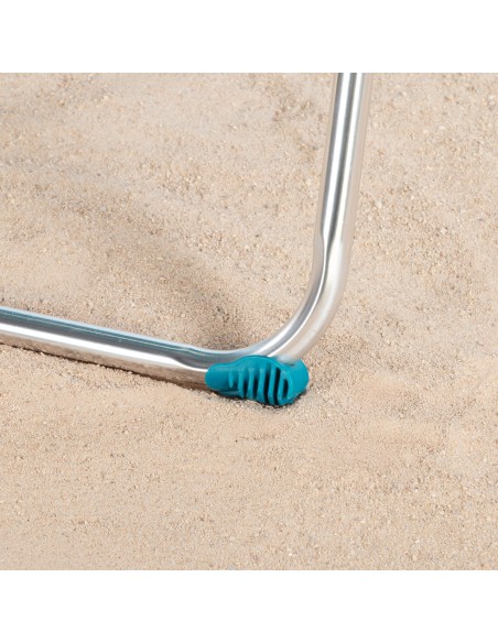 Silla de playa alta plegable 5 posiciones Aktive | Distria