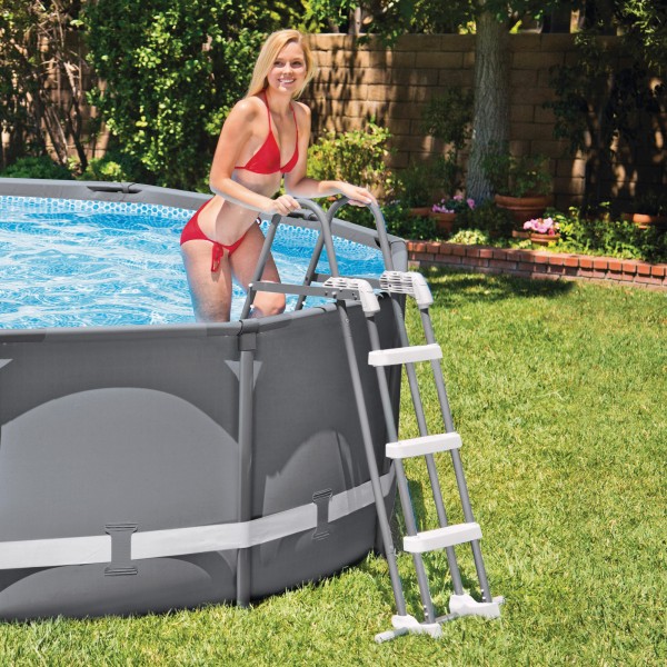 Escalera para piscinas desmontables INTEX | Medidas y precios