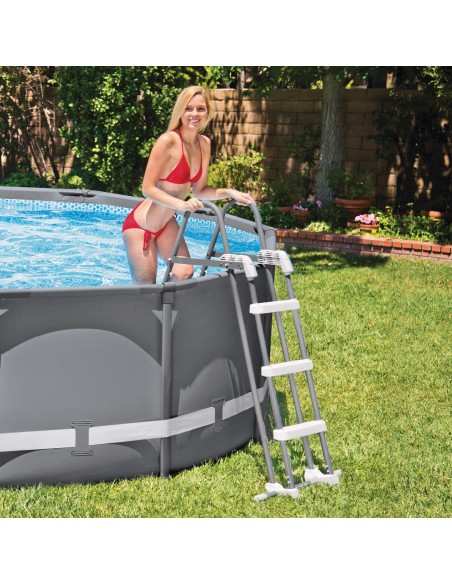 Escalera para piscinas desmontables INTEX | Medidas y precios
