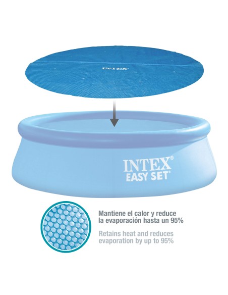 Cobertor solar INTEX piscinas Ø457 cm | Acc. Piscinas