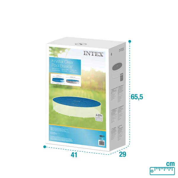 Cobertor solar INTEX piscinas Ø457 cm | Acc. Piscinas