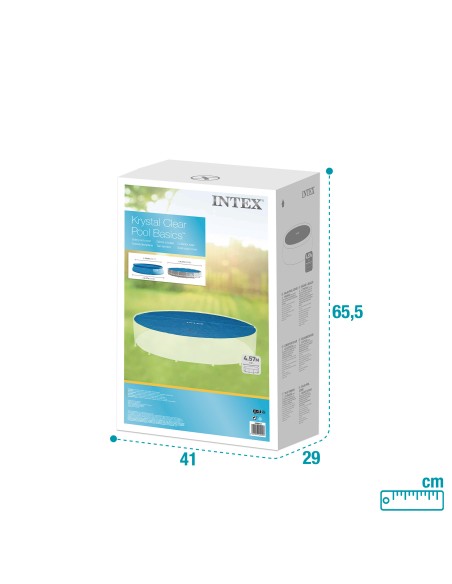 Cobertor solar INTEX piscinas Ø457 cm | Acc. Piscinas