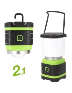 Farol linterna LED 2 en 1 300 lm intensidad regulable | Aktive 2