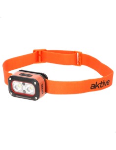 Luz frontal LED recargable con sensor movimiento 170 lm | Distria