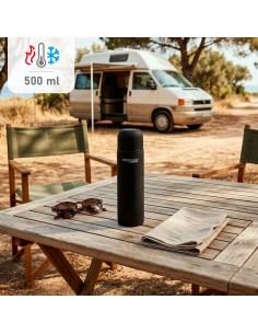 Termo acero inox 500 ml negro Thermos | Distria 2