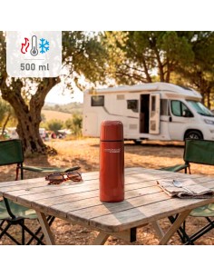 Termo acero inox 500 ml rojo Thermos | Distria 2