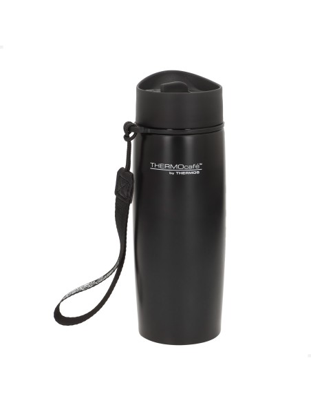 Termo térmico 350 ml negro acero inoxidable Thermos | Distria