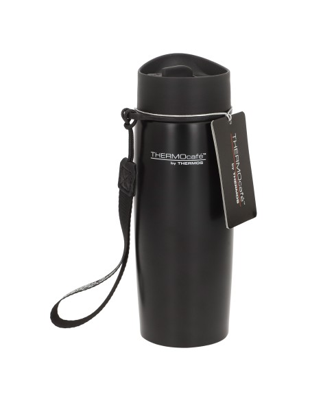 Termo térmico 350 ml negro acero inoxidable Thermos | Distria