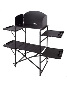 Mueble cocina plegable camping 130x48x118 cm | Aktive