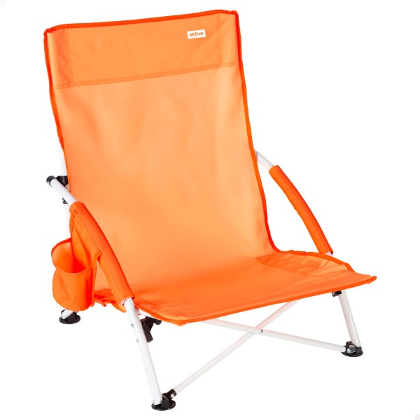 Silla de playa plegable Aktive con bolsillo lateral | Distria