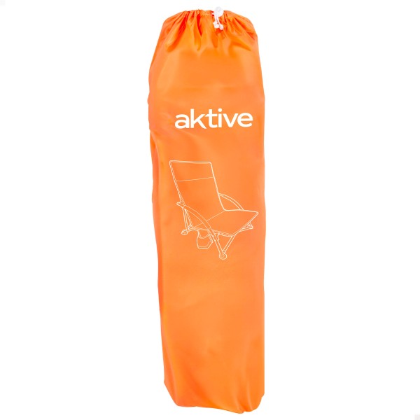 Silla de playa plegable Aktive con bolsillo lateral | Distria