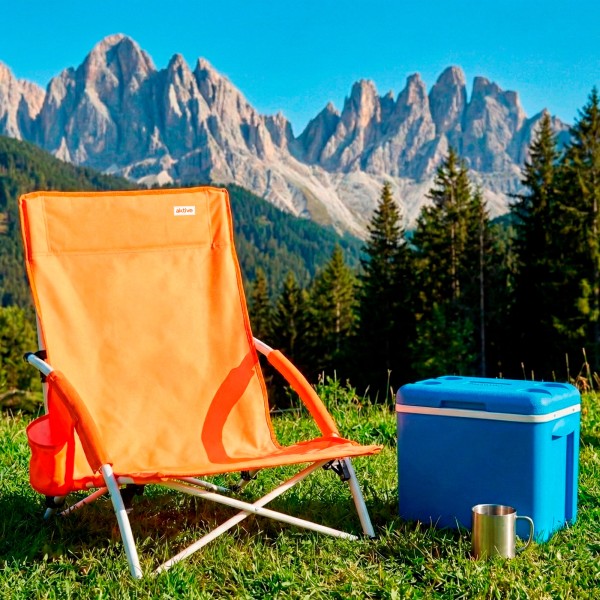 Silla de playa plegable Aktive con bolsillo lateral | Distria
