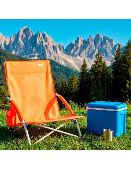 Silla de playa plegable Aktive con bolsillo lateral | Distria