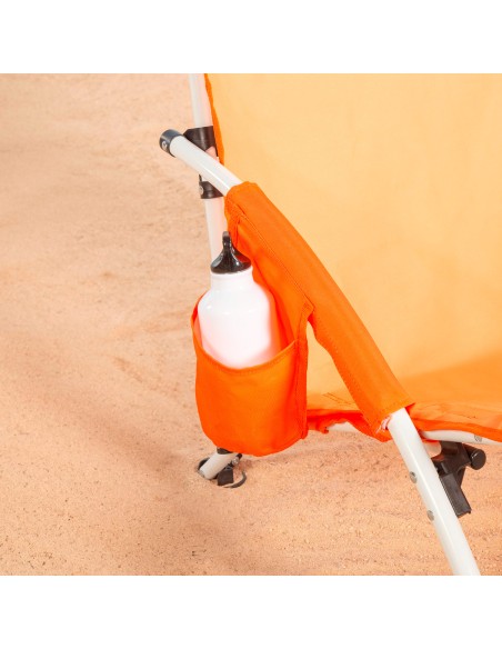 Silla de playa plegable Aktive con bolsillo lateral | Distria