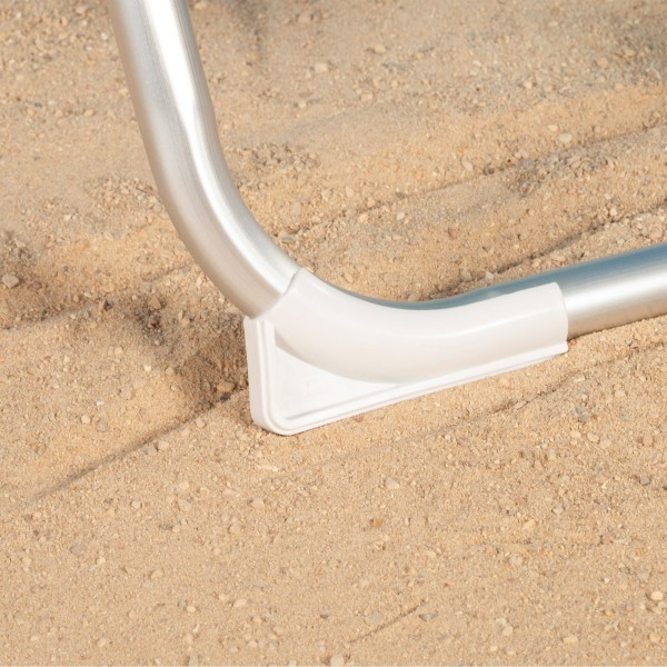 Silla de playa plegable Aktive multiposición azul | Distria