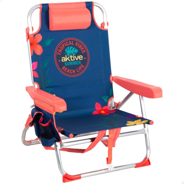 Silla de playa plegable Aktive multiposición | Distria