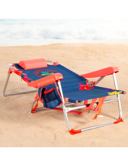 Silla de playa plegable Aktive multiposición | Distria