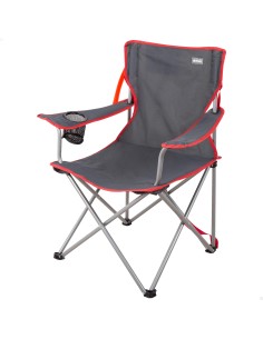 Silla plegable camping con posavasos 47x47x82 cm Aktive | Distria