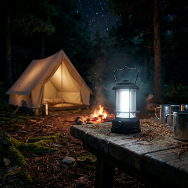 Lámpara camping LED recargable Aktive 100 lúmenes | Distria