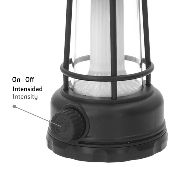 Lámpara camping LED recargable Aktive 60 lúmenes | Distria