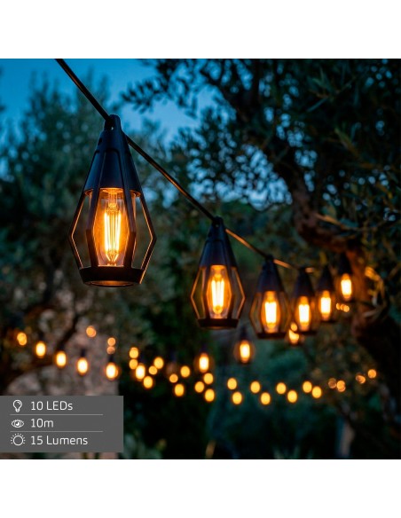 Guirnalda de luces 10 farolillos Aktive | Distria