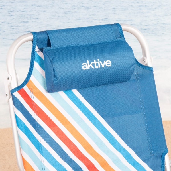 Silla de playa plegable Aktive antivuelco | Distria