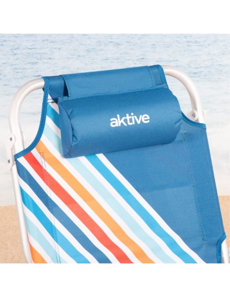 Silla de playa plegable Aktive antivuelco | Distria