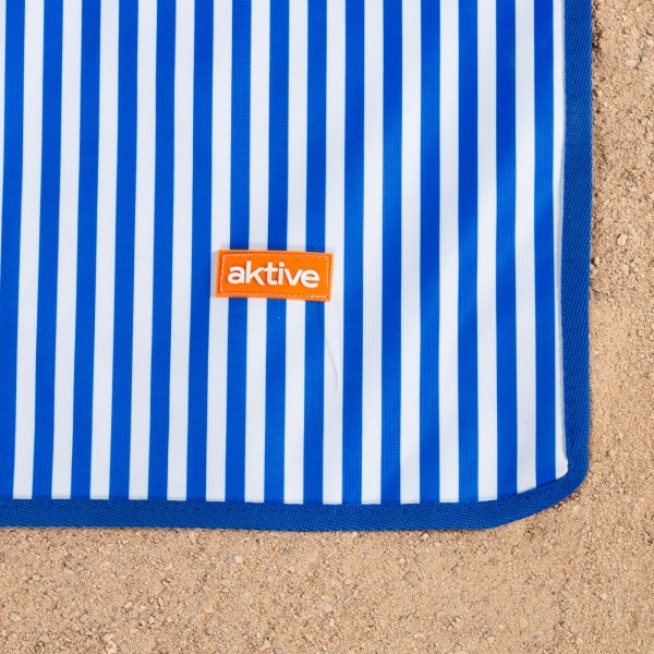 Alfombra playa Aktive plegable rayas | Distria
