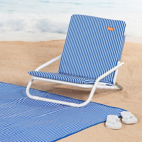 Alfombra playa Aktive plegable rayas | Distria