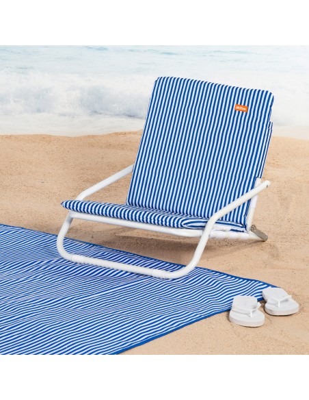 Alfombra playa Aktive plegable rayas | Distria