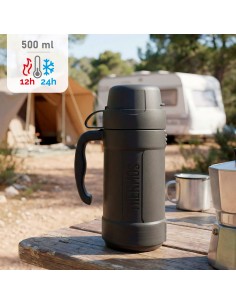 Termo gris 500 ml con taza y asa Thermos | Distria 2