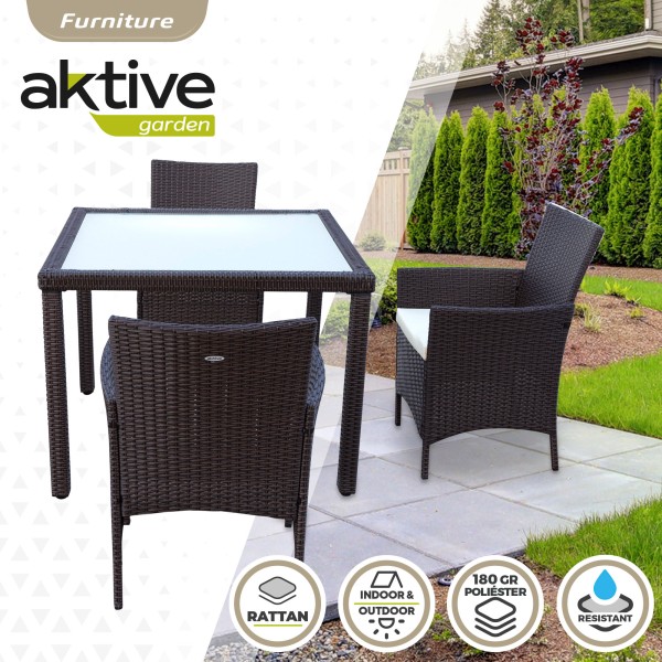 Set muebles de jardín y terraza 4 personas | Muebles de Jardín
