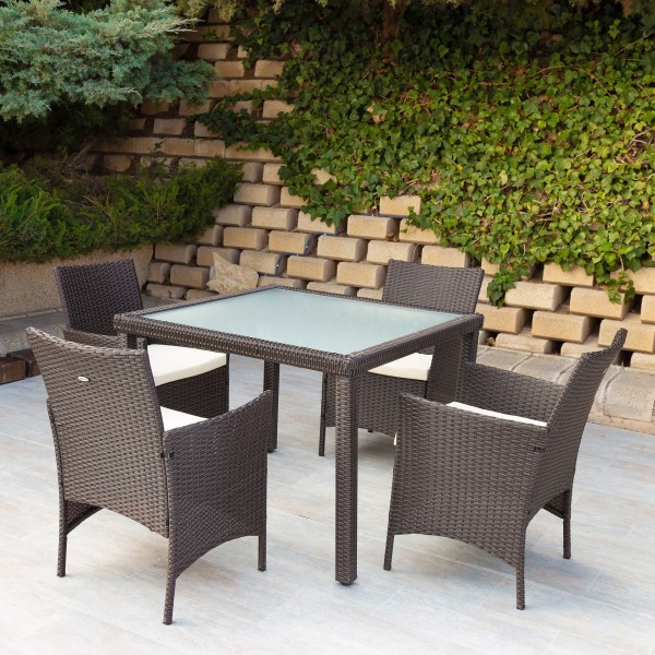 Set muebles de jardín y terraza 4 personas | Muebles de Jardín