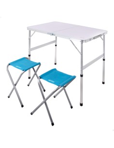 Mesa plegable con 2 taburetes | Distria
