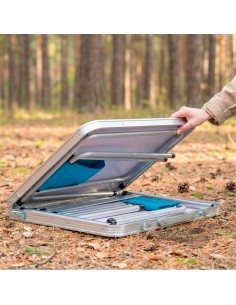 Mesa plegable con 2 taburetes | Distria 2