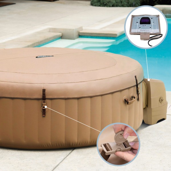 Spa hinchable 6 personas INTEX - Distria.com