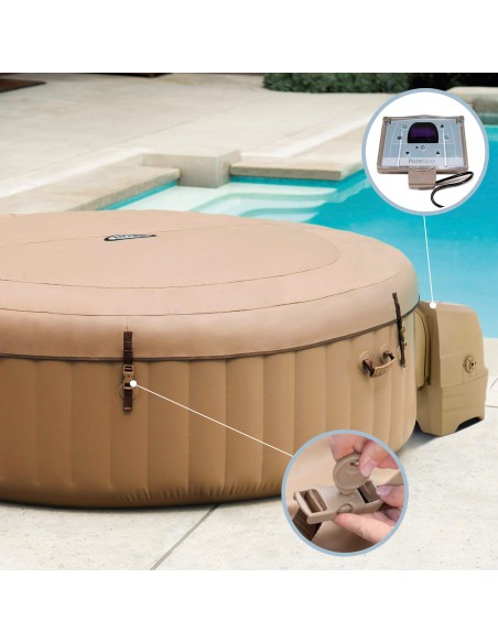 Spa hinchable 6 personas INTEX - Distria.com
