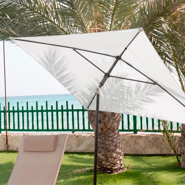 Sombrilla jardín rectangular 180x120 cm UV30 Aktive | Distria